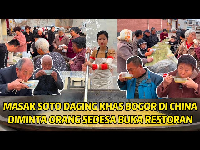 MASAK BESAR SOTO KUNING KHAS BOGOR DI DESA BARU, BERSAMAAN DENGAN ADANYA KERAMAIAN FESTIVAL CHINA class=