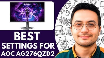 Best Settings For AOC AGON PRO AG276QZD2 - 2025  (fast & Easy)