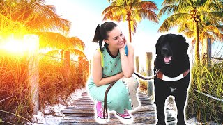 The Adventures of a Guide Dog & a Blind Girl in Florida!