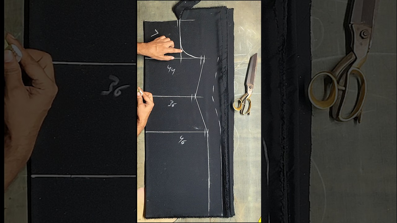 Kurti Cutting For Beginners Tutorial #shorts #viralvideo