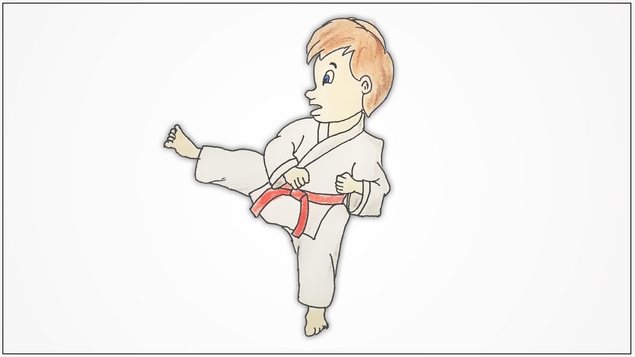 Drawing Karate For Kids