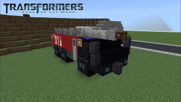 Minecraft - Transformers 3 Sentinel Prime Tutorial!