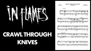 In Flames - Crawl Through Knives - Piano cover chords