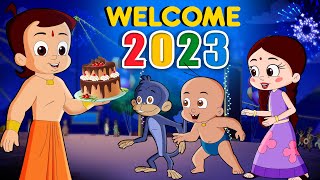 Chhota Bheem New Year Cake Party Special Video Cartoons For Kids In Hindi