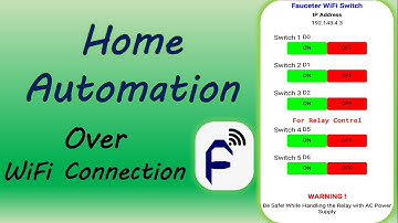 Home Automation using NodeMCU ESP8266 | Control Home appliances using Smartphone | WiFi Switch