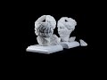 Jackowski - Empty Gold - small version of marble sculptures - animation