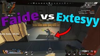 Faide runs into Extesyy on The Zipline in World's Edge! 😨