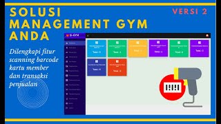 Aplikasi Member Gym Versi 2.0 (Software Management GYM) screenshot 1