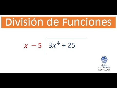 division de funciones - YouTube