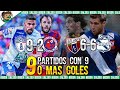 9 partidos con 9 o más goles en los últimos 30 años, Boser