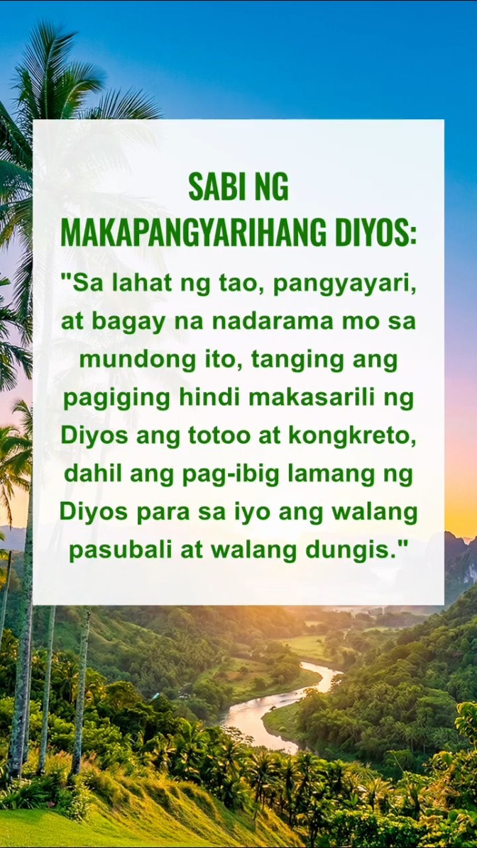 Mga Salitang Direktang Mula sa Diyos
