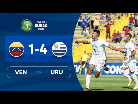 VENEZUELA vs. URUGUAY [1-4] | RESUMEN | CONMEBOL SUB20 2023