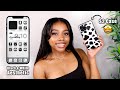 What&#39;s on my iPhone 12 Pro Max 📱+ My Cute &amp; Affordable Phone Cases | Aesthetic iOS 14 Custom Icons