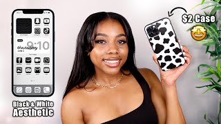 What's on my iPhone 12 Pro Max 📱+ My Cute & Affordable Phone Cases | Aesthetic iOS 14 Custom Icons screenshot 3