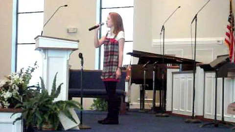 Tamara singing "Motions"