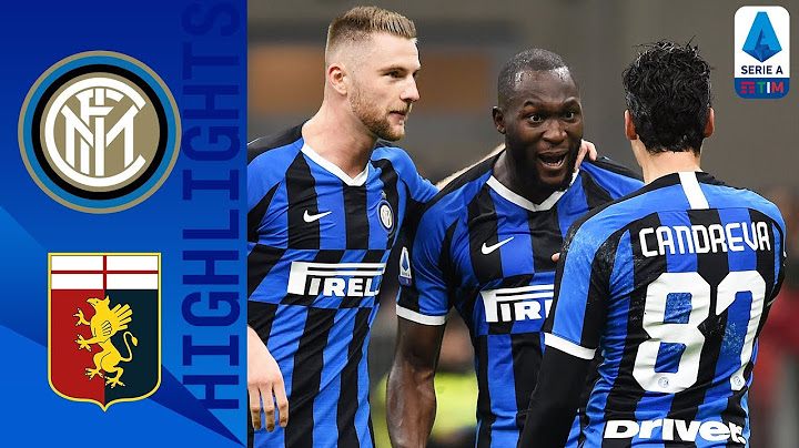 Inter Milan 4-0 Genoa | Lukaku Brace as Inter top the Table | Serie A TIM