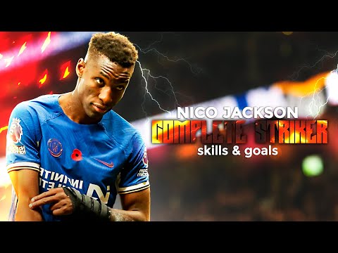 Nico Jackson 2024 - Complete Striker 🔥 | AMAZING skills and goals