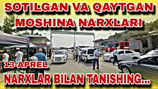 : 13-,     //SOTILGAN VA QAYTGAN MOSHINA NARXLARI NAMANGAN BOZORI