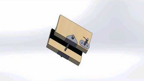 Mobile Holder in solidworks