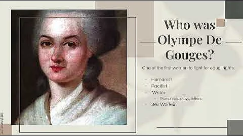 Olympe De Gouges by Adeline Anderson - Survey of W...