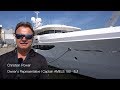 Amels Superyacht EJI delivered 1 week early - Captain testimonial