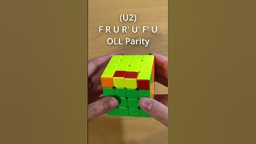 Learn this EASY Parity OLL Algorithm!