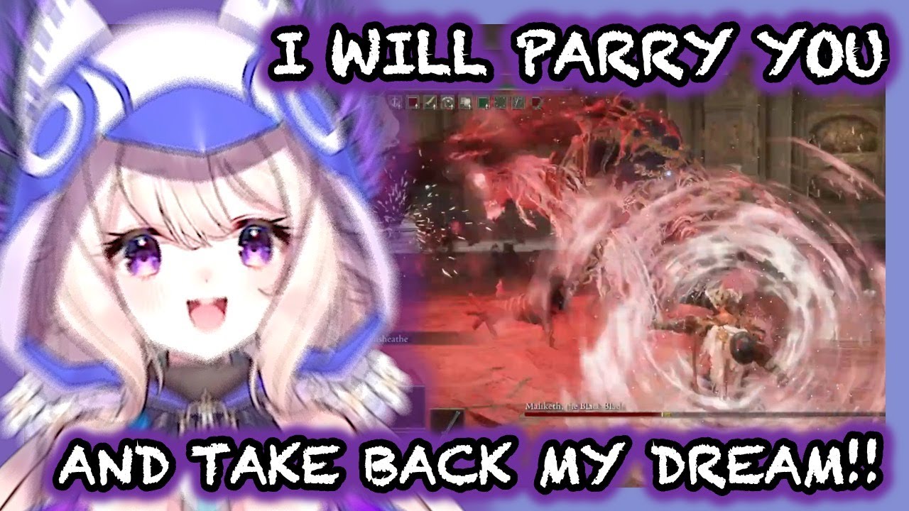 Enna when she realizes Maliketh also has 1 HP and a dream: