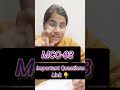 MCO-03 Important QUESTION &Important Tips Before Exam .MCO-03 Important Question for Dec 2025.