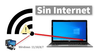 Conectado pero Sin Acceso a Internet - conexión nula o limitada SOLUCION para Windows 7, 8, 10 y 11