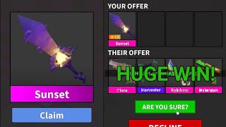 WHAT DO PEOPLE OFFER FOR SUNSET IN MM2!
