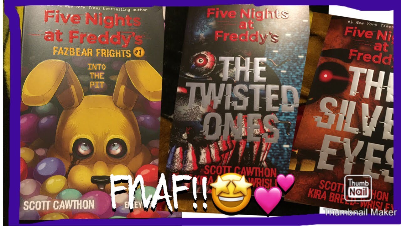 I got three FNAF books!!🤩💕 - YouTube