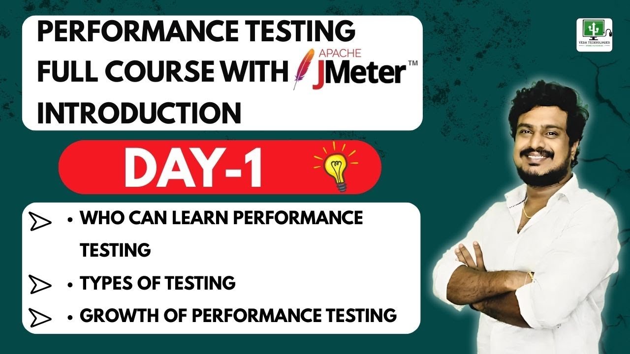DAY - 1 | Performance Testing Full Course with J-Meter - [Introduction ...