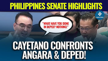 Cayetano Grills Angara & DepEd Officials in Heated Hearing | Gatchalian Left Stunned