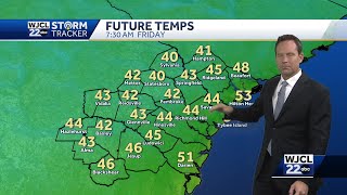Another chilly start on Friday before temperatures start to rebound