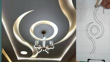 Beautiful pop ceiling design marking by khushab ceiling point