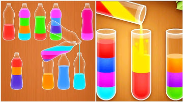 Water Sort Puzzle Gameplay 26 , Android Games ios Walkthrough Simulator Think Brain