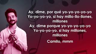 Camilo - Millones » LETRA ♫ ♬ ♪ ♩