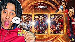 EFOOTBALL RE RELEASE BIG TIME LIONEL MESSI ! 😭