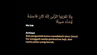 [CCP] Surah Al Isra'ayat 32 || Cocok Buat Story Wa