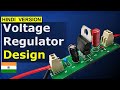 5V Regulator design tutorial HINDI VERSION 5V नियामक डिजाइन ट्यूटोरियल