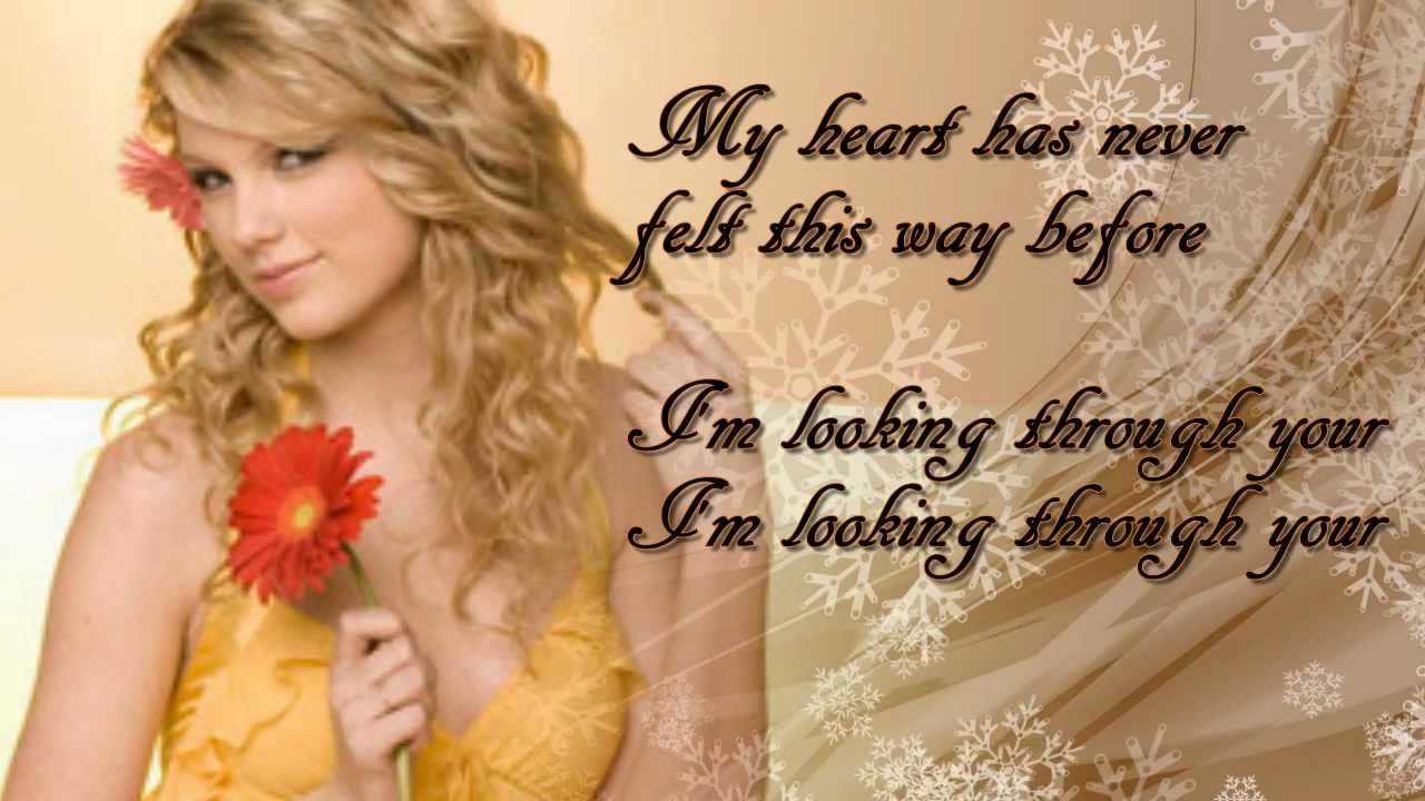 Taylor Swift Beautiful Eyes Lyrics