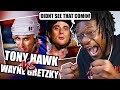 Tony Hawk vs Wayne Gretzky. Epic Rap Battles of History (REACTION!)