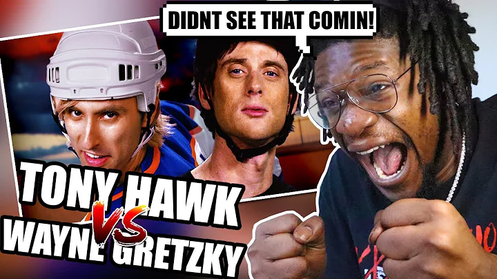Tony Hawk vs Wayne Gretzky. Epic Rap Battles of History (REACTION!)