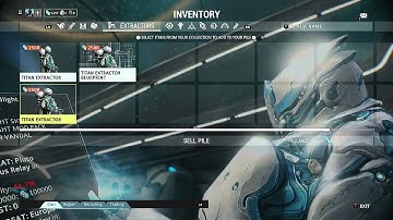 Warframe: How To Never Break a Titan Extractor
