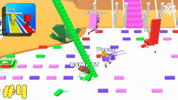 Bridge Race - All Levels Gameplay Android/ iOS ( Levels 21 - 25 )