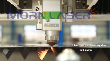 MORN Fiber Laser Cutting Machine Operating with Cypcut English Software