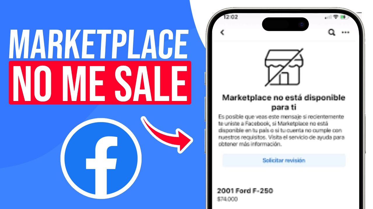 Porque NO PUEDO ABRIR MarketPlace en Facebook (SOLUCION!) - YouTube