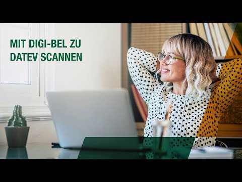 Belege nach DATEV Unternehmen online scannen ohne Umwege mit DIGI-BEL