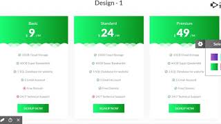 Famous Sava   Creative pricing tables Wealth