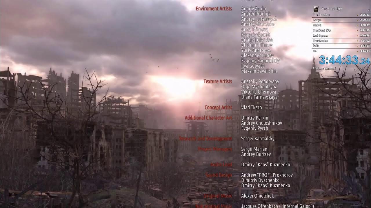 Speedrun Metro Last Light Good Ending 3 44 33 240 YouTube speedrun-metro-last-light-good-ending-3-44-33-240-youtube